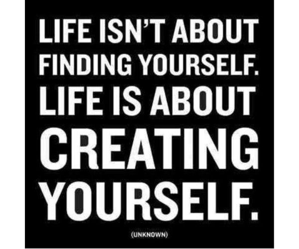 Magnet: Life isn't about finding yourself